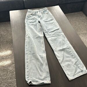 Women’s white fox jeans